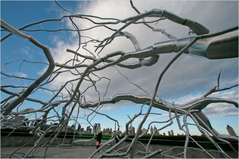Roxy Paine on the Roof- Maelstrom