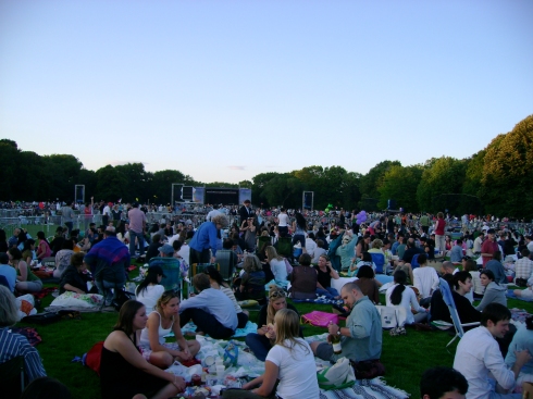 Philharmonic on the Great Lawn, Central Park, 2008